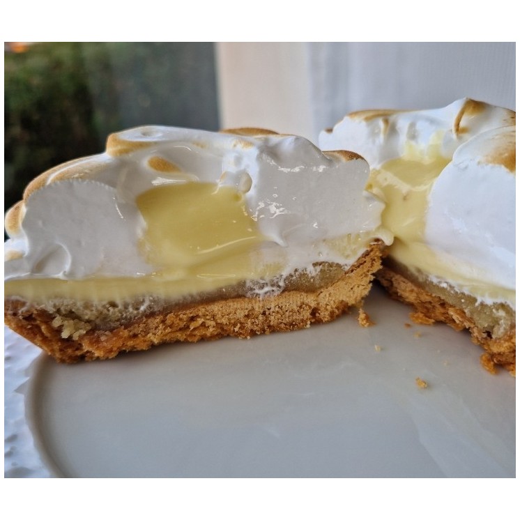Tarte  yuzu meringuée