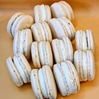 Macarons Vanille Caramel 5 par boîtes