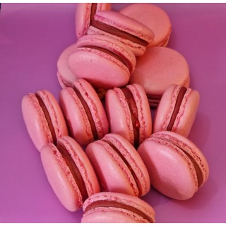 Macarons à la framboise 5 par boîtes