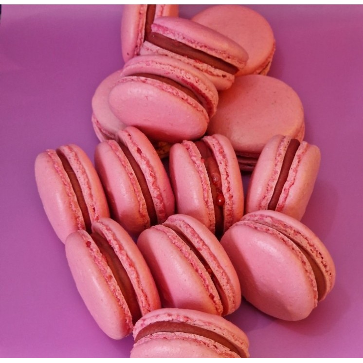 Macarons à la framboise 5 par boîtes