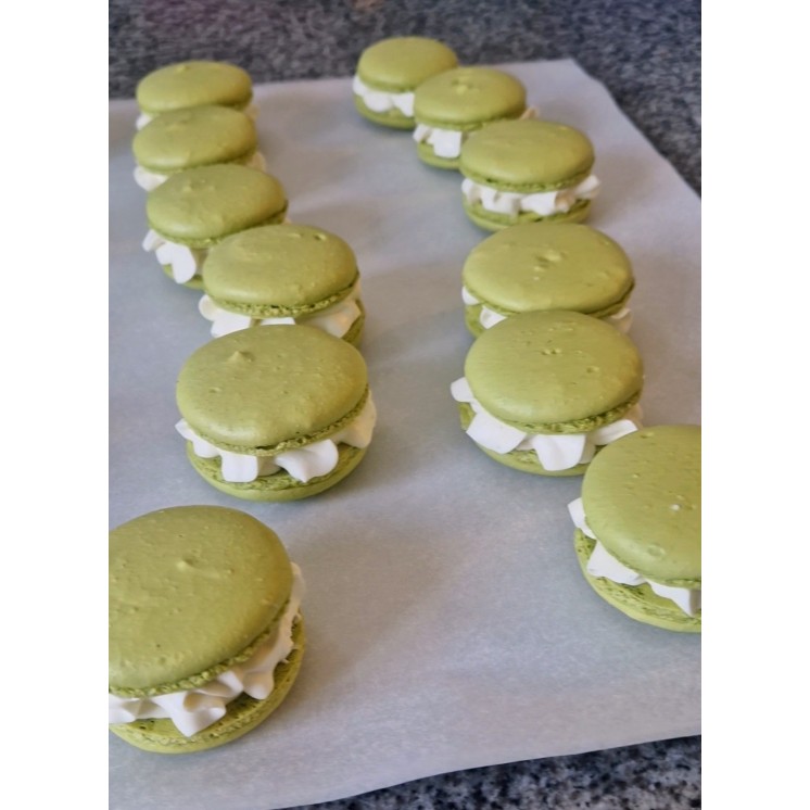 Macarons Chartreuse